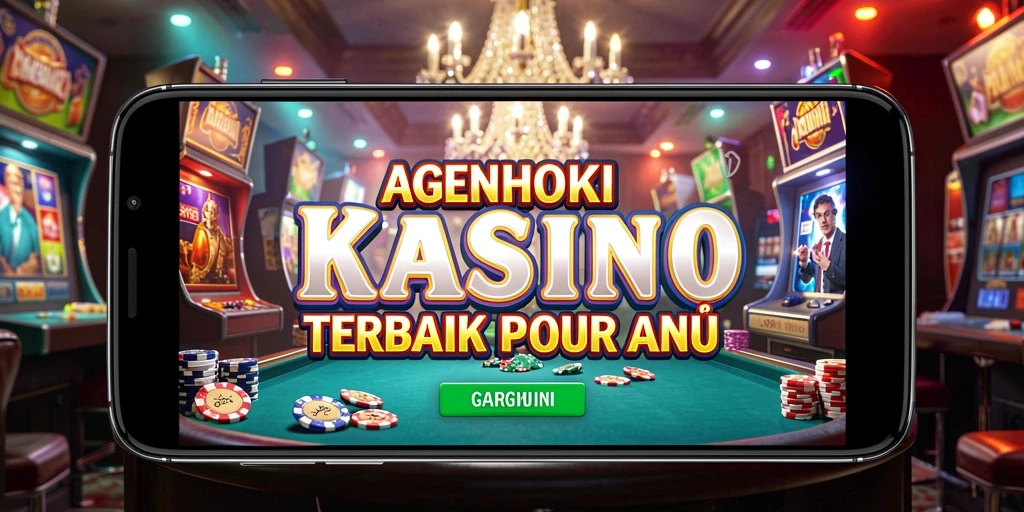Tampilan gameplay menarik dari AGENHOKI dalam suasana Kasino.