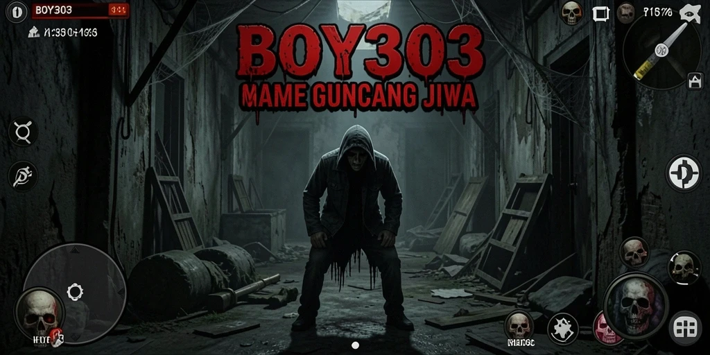 Tampilan gameplay menegangkan BOY303 yang penuh dengan kengerian.