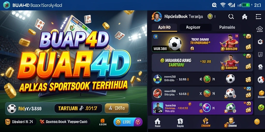 Tampilan menarik aplikasi BUAH4D saat pengguna memasang taruhan.