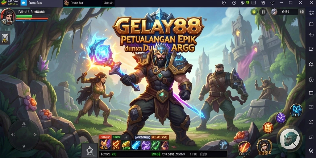 Tampilan gameplay memukau dari GELAY88 dengan aksi seru dan karakter yang dinamis.