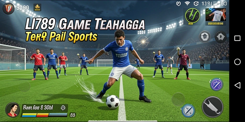 Tampilan seru dari gameplay LI789 yang menampilkan peforma olahraga.
