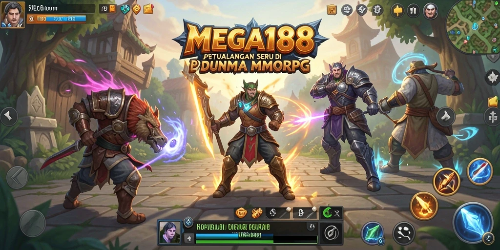 Gameplay menarik dari MEGA188 dengan pertarungan yang dinamis dan grafis cantik.