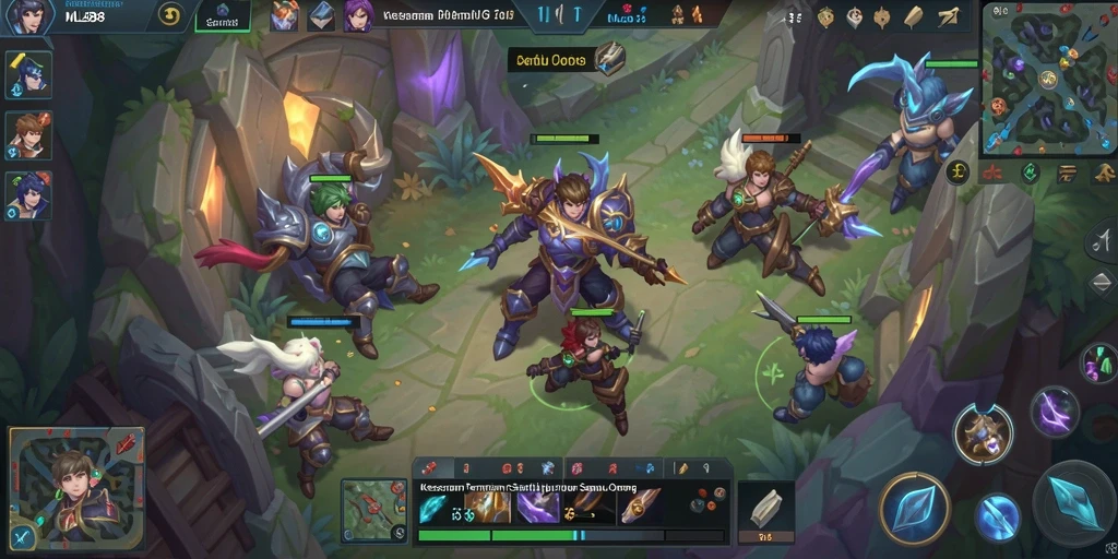 Tampilan menarik dalam gameplay Casual MLBB8.