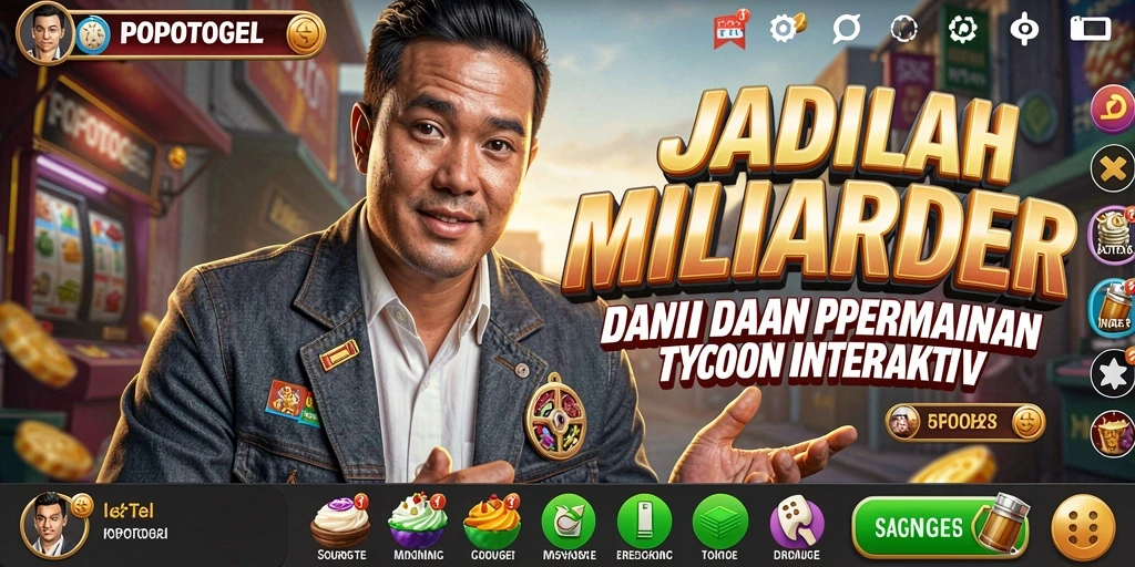 Tampilan gameplay <strong>POPOTOGEL</strong> menampilkan strategi bisnis yang mendebarkan.