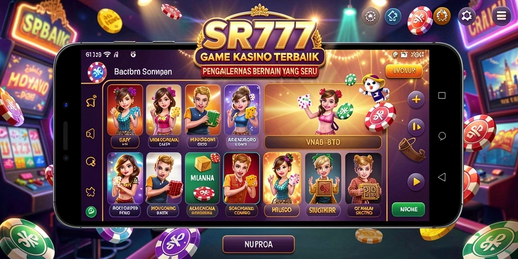 Tampilan gameplay menyerupai kasino nyata, dengan grafis mengesankan.
