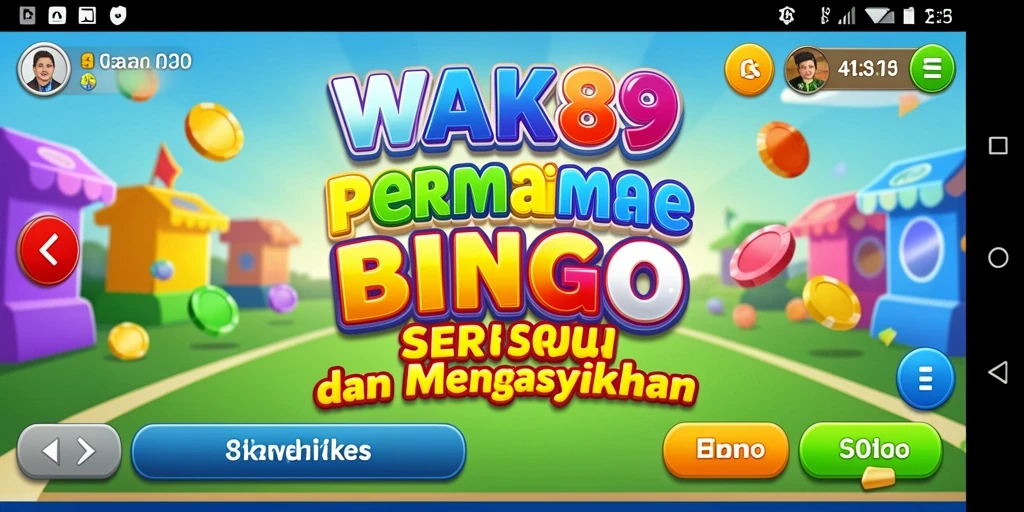Tampilan gameplay Bingo yang seru dan interaktif di WAK89.